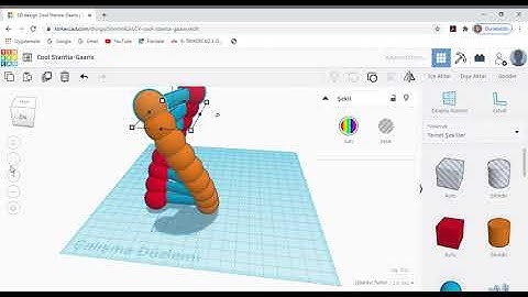 Tinkercad DNA Modeli