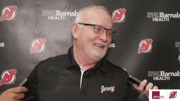 Lindy Ruff Exit Interview | NEW JERSEY DEVILS