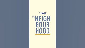 PODCAST LAUNCH: The Neighbourhood