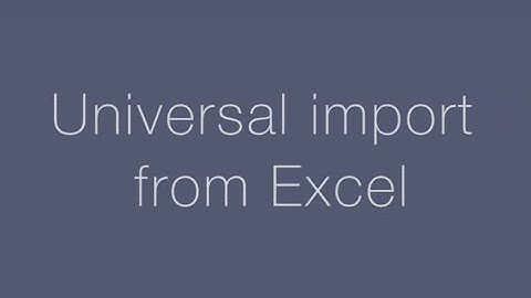 Creatio CRM tutorial: How to import from Microsoft Excel