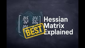 Best Hessian Matrix EXAMPLES Explainer