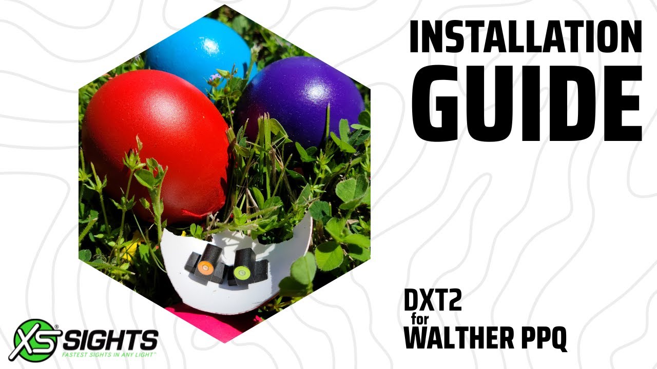 XS Sights Night Sight Installation on Walther PPQ YouTube