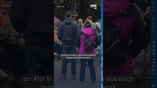 Ballard encampment grows after city removes nearby site along Burke-Gilman Trail