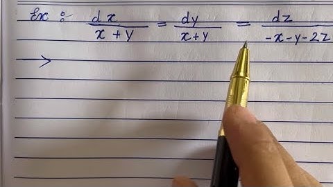 Simultaneous Differential Equation Part 2 | Differential Equation