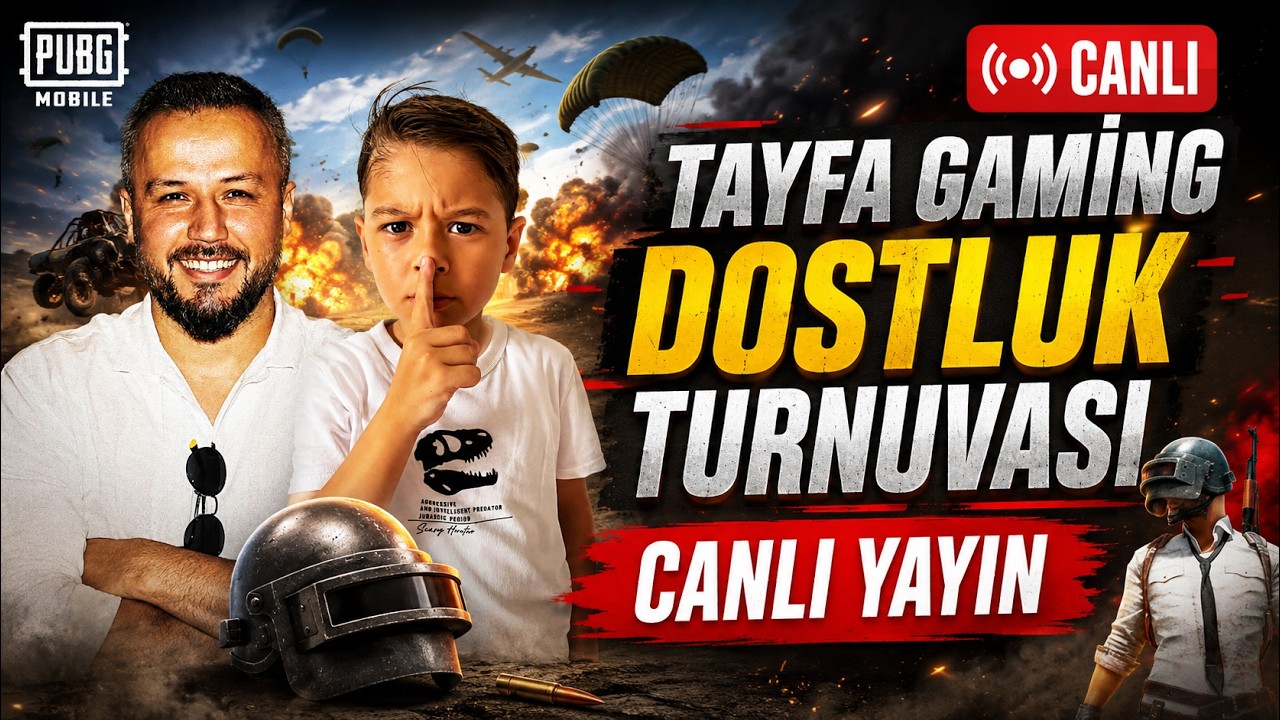 YAYINCILAR VE EKİPLERİ ARASINDA DOSTLUK TURNUVASI ! TAYFA GAMİNG