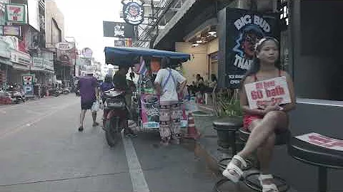 Pattaya Soi Buakhao, Soi LK Metro, Soi Diana Daytime, Thailand 4K 60FPS