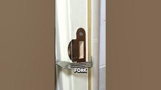 Fork Door Lock Trick 😱