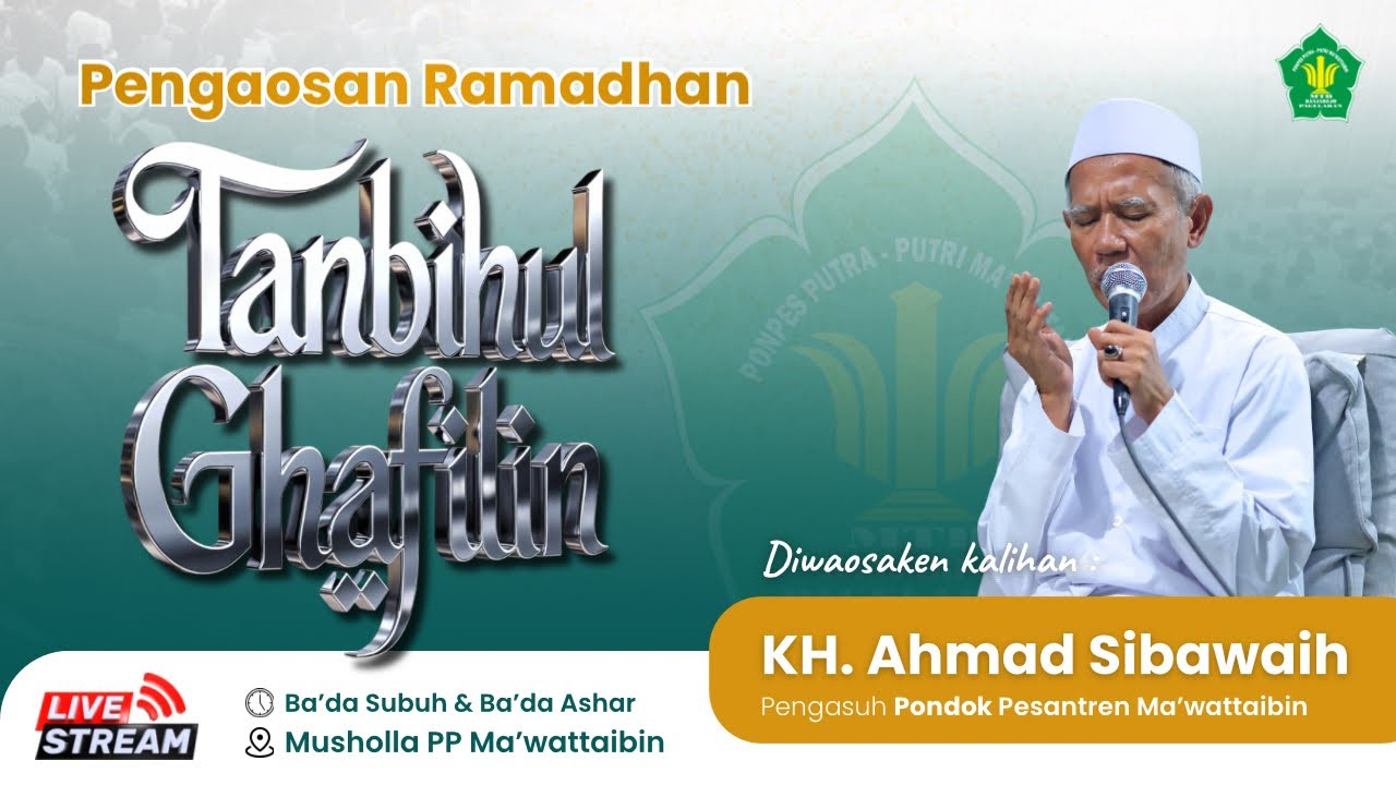 13 Ramadhan 1447 H Pengaosan Tanbihul Ghagilin