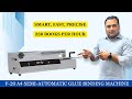 F-20 Semi - Automatic Glue Binding Machine | Perfect For A4 Size Sheet | Xlam Corporate Pvt Ltd |