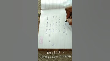 Euclid Division Lemma : Mathematics: 10th