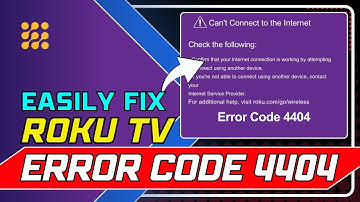 Fix Roku Error 4404: Easy Step-by-Step Guide to Resolve Issue!