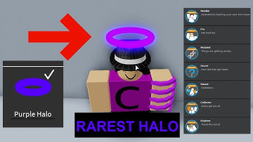 How To Get The PURPLE HALO | All Badges Tutorial | Tower Of Hell | ROBLOX