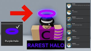 How To Get The Black Halo In Toh Herunterladen - rarest roblox badges