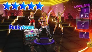 Dance Central 3 - Funkytown (DC1 Import) - 5 Gold Stars Resimi