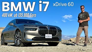 BMW i7 xDrive 60: Der Elektro-7er (G70) im Test | Fahrbericht | Review | 2022 / 2023