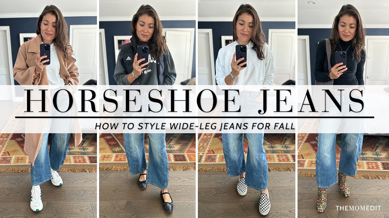 How To Style Horseshoe Jeans For Fall 🍂👖[Outfit Idea From Jackson Hole]