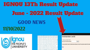 [Breaking News] IGNOU Result Big Update||important for all students||@thatwasopenstudy2717