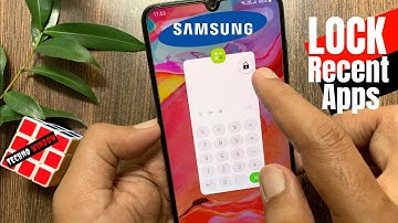 How to Lock Recent Apps in Samsung Phone