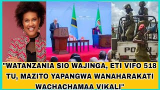 'WATANZANIA SIO WAJINGA, ETI VIFO 518 TU, MAZITO YAPANGWA WANAHARAKATI WACHACHAMAA VIKALI'