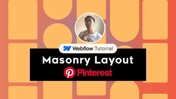 Webflow Masonry Layout (Pinterest) Tutorial