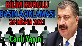 Bilim Kurulu Toplantısı Bakan Fahrettin Koca Açıklama Yapıyor. Tam Kapanma Açklaması Canlı