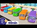 Color Bus +More Nursery Rhymes and Kids Songs | Little Baby Bum