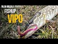 Спиннинг ранней весной на малой реке. Новинка Fishup Vipo и токио риг соблазняют щуку.