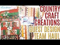 Country Craft Creations Guest Design Team Haul ft Spooky, Welcome Fall, Vintage Seas &amp; Xmas Cheer