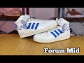 Adidas forum mid creators club review on foot