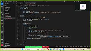 How to write a prompt box by JavaScript📡📡📡