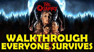 The Quarry Walkthrough (Best Ending) - Full Game