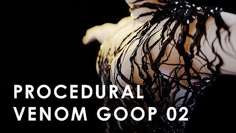 Grow Venom (Symbiote) Tendrils with Geometry Nodes - Blender 3.1 Procedural Tutorial Part 2
