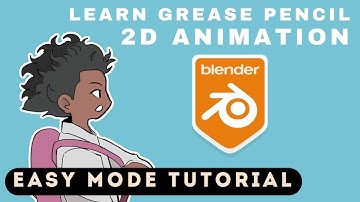 Master 2D Animation In Blender Grease Pencil- Tutorial & Tips