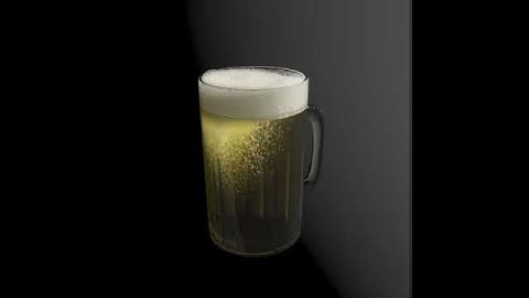 Beer simulation - Phoenix FD for 3ds Max