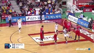20180127 vs 울산현대모비스 라틀리프 하이라이트