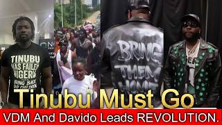 Davido Protest To World Cup + VDM Leads Tinubu Must Go REVOLUTION
