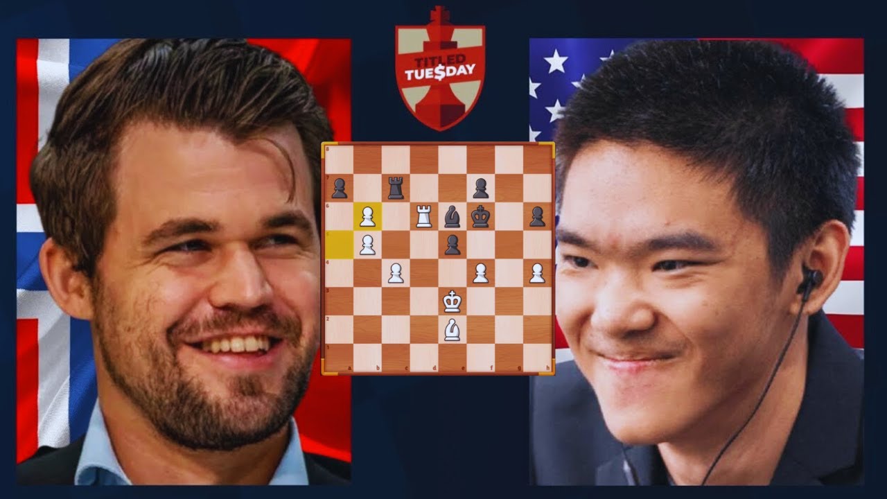 Magnus Carlsen vs Jeffery Xiong | Titled Tuesday 2025 | Elite Chess Battle