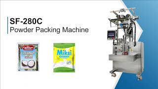 Automatic small and low price corn flour bag packing machine for grain powder coffee powder