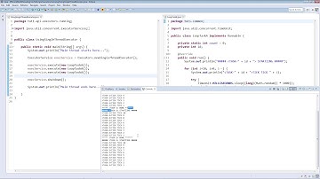10 Using Executors API Single Thread Executor