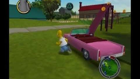 The Simpsons: Hit & Run (PS2): Homer Simpson- Wasp Camera locations (Game Walkthrough)