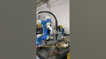 #industrialrobot #machine collaborative welding robot is without programming and convenient to use