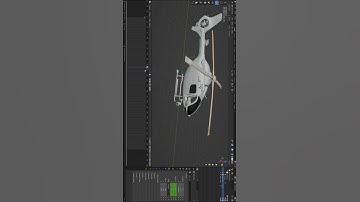 Blender 3D Animation Helicopter Tutorial  #blender #animeedit #animation #animationcourse #shorts