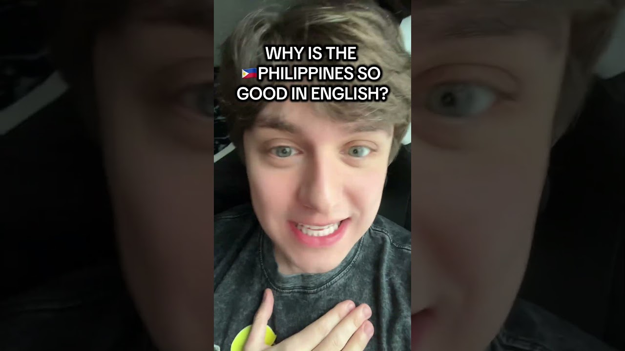 WHY IS THE 🇵🇭PHILIPPINES SO GOOD IN ENGLISH?