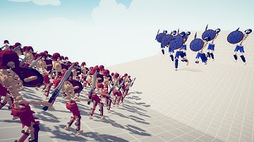 Skeleton Warrior Army vs Skeleton Giant Army - Totally Accurate Battle Simulator TABS