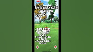 How to quick catch in pokemon go #pokemongo #pokemon #quickball
