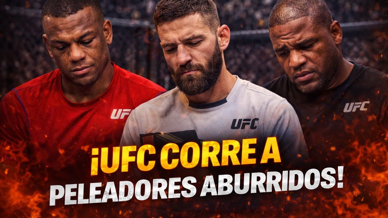 UFC LIMPIA LA CASA! Tres despidos que sorprendieron a todos