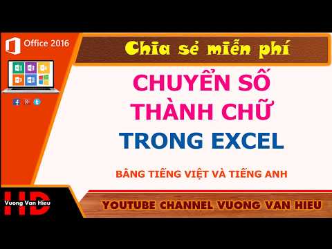 Chuyển số thành chữ trong excel dễ dàng