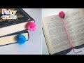 Вязаная закладка для книг c помпоном своими руками | DIY Crochet Pom Pom Bookmark