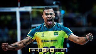 This is the Greatest Comeback in Brazil Volleyball History !!!