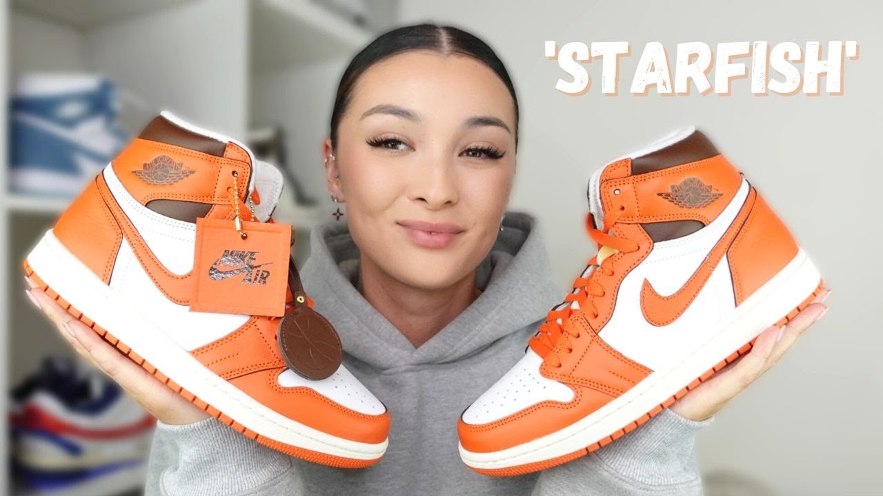 JORDAN 1 STARFISH REVIEW & ON FOOT! YouTube